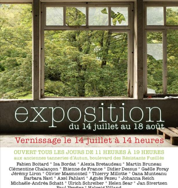 Exposition Un paysage(s) à Autun. Fabien Boitard